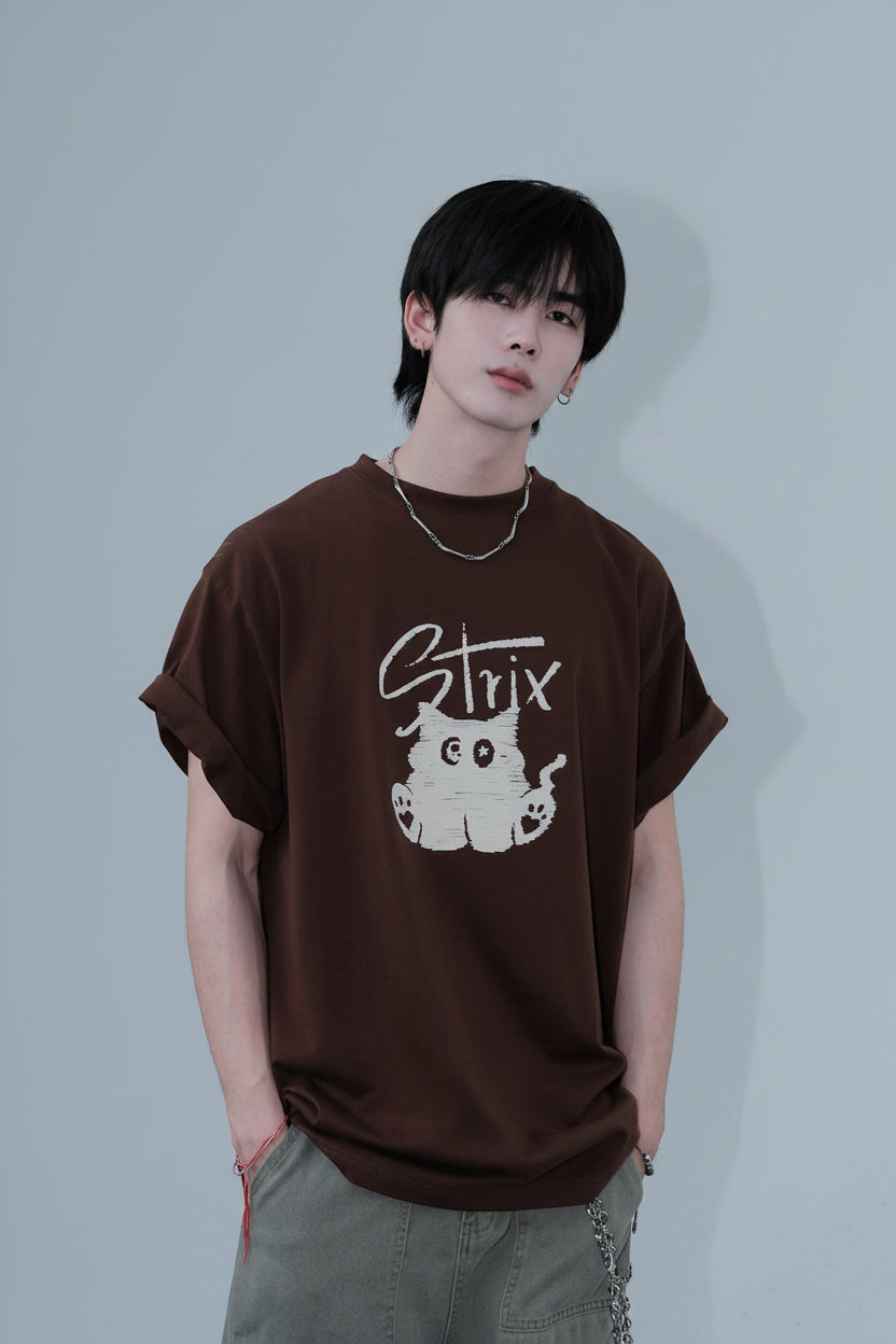 MIDNIGHT CAT T-SHIRT