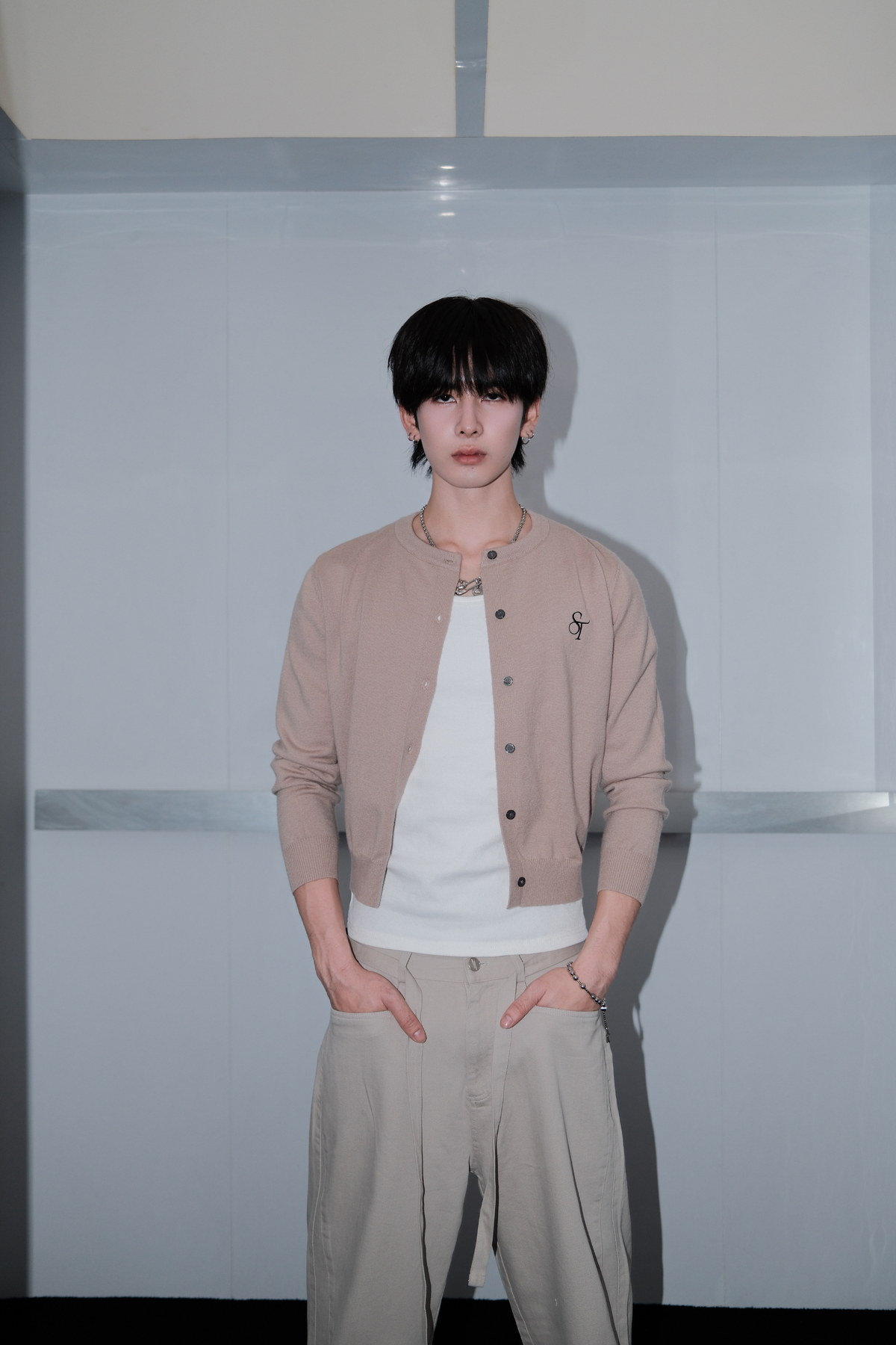 TROUBLE COLORS KNIT - CREAM