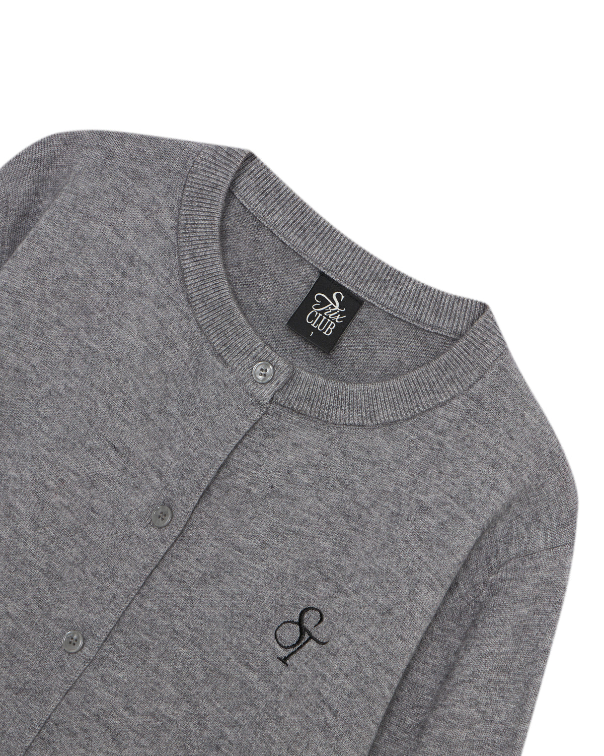 TROUBLE COLORS KNIT - GREY